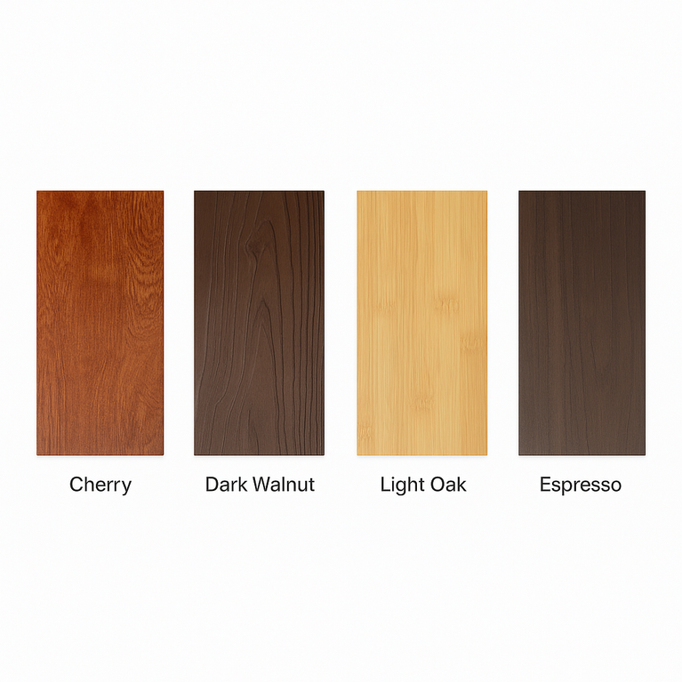 LeBrise Modern Ceiling Fan with Wooden-Pattern Aluminium Blades
